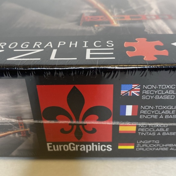 Sam Francisco Golden Gate Bridge Eurographics Puzzle 1000 Piece NEW! - Picture 4 of 5